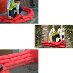 Vandbarriere HydroSnake 2-pak 1450 x 50 mm - 15-20L