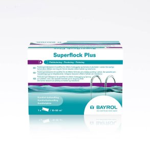 Bayrol Superflock plus - Flokmiddel i sokker - 8 poser - 1 kg