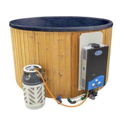 Vildmarksbad Gasovn 20 kW Polyethylen Black marple