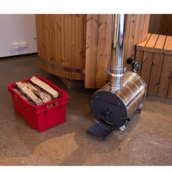 Vilpra Brndeovn til Vildmarksbad Udvendig15 kw Syrefast stl