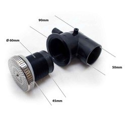 Gennemfring til vildmarksbad  63 mm 90 gr