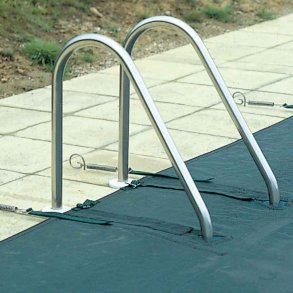 Vinter cover udsk&aelig;ring stige - swimmingpool