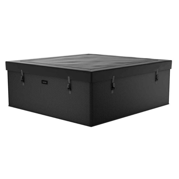 Firkantet Udespa Garda 6 personer Charcoal Rattan Wifi