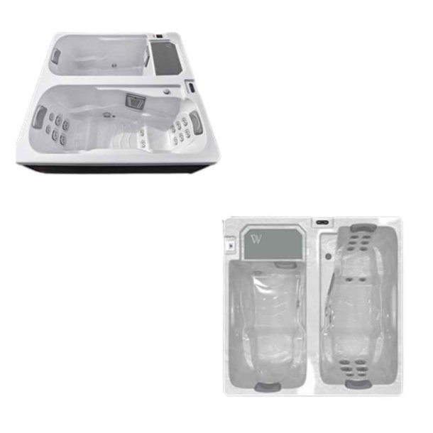 Wellis Iceland Duo Isbad - Luksus Koldtvandskar til 2 personer