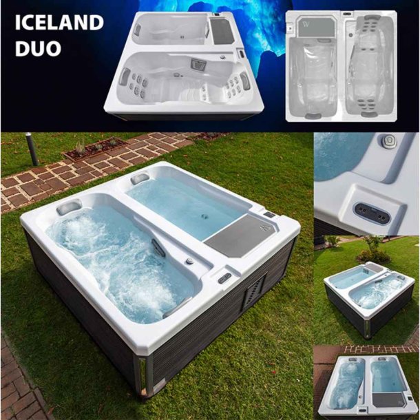 Wellis Iceland Duo Isbad - Luksus Koldtvandskar til 2 personer