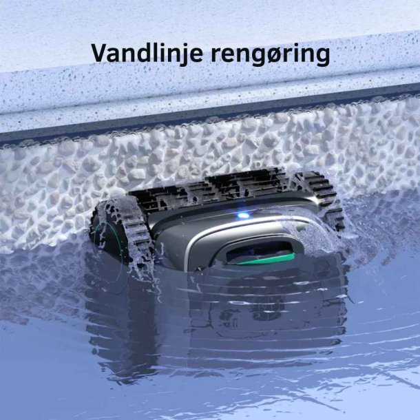Wybot C1 pro Poolrobot - Bund og v&aelig;g