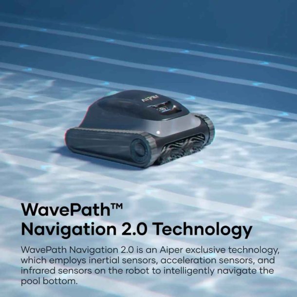 Aiper Scuba S1 Poolrobot  Bund Væg Ledningsfri