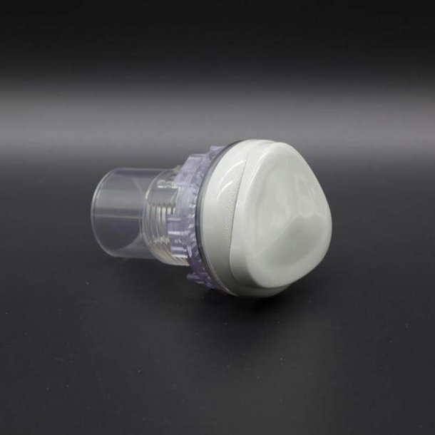 Luftregulator  lysegr LED-belyst RD