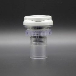 Luftregulator  lysegr LED-belyst RD