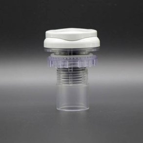 Luftregulator  lysegr LED-belyst RD