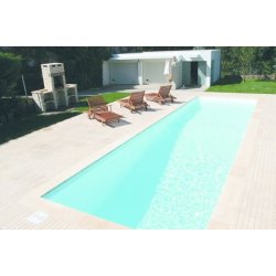 Algarve Komposit Panel Pool H 1,4 m  Flere st�rrelser