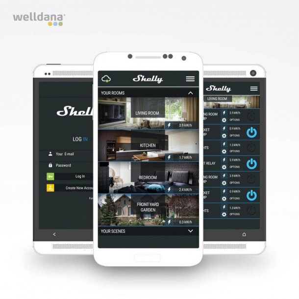 App styring til Harvia elektriske Saunaovne Harvia