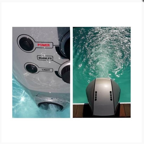 Modstrmsanlg - Svmmetrner til Pool AquaJet 100