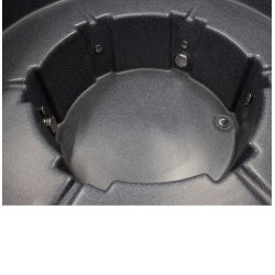 Bobble massage system til Vildmarksbad med plastindsats