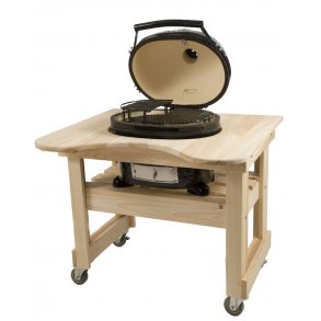 Grillbord i cypresstr til Primo Grill