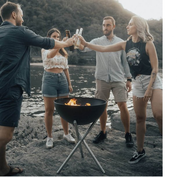 BOWL Fire bowl with tripod