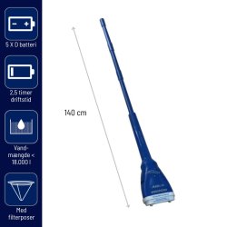 Bundsuger Pool Blaster Aqua Broom Ultra med stang