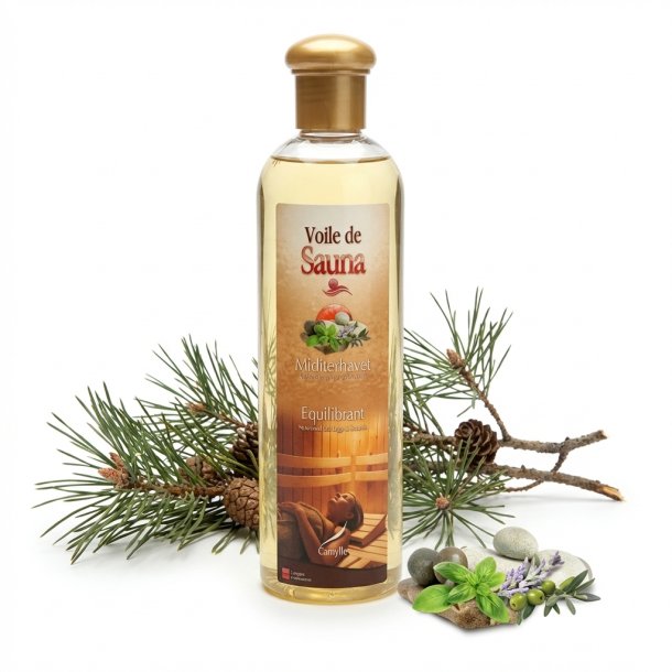 Sauna Aroma Duft Middelhavet 250 ml - Camylle Voile de Sauna