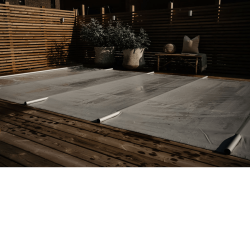 Capella sikkerhedscover til rektangulær pool