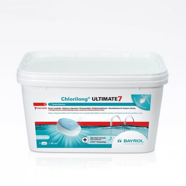 Bayrol Chlorilong Ultimate 7 - Multi Klortablet - 4,8 kg