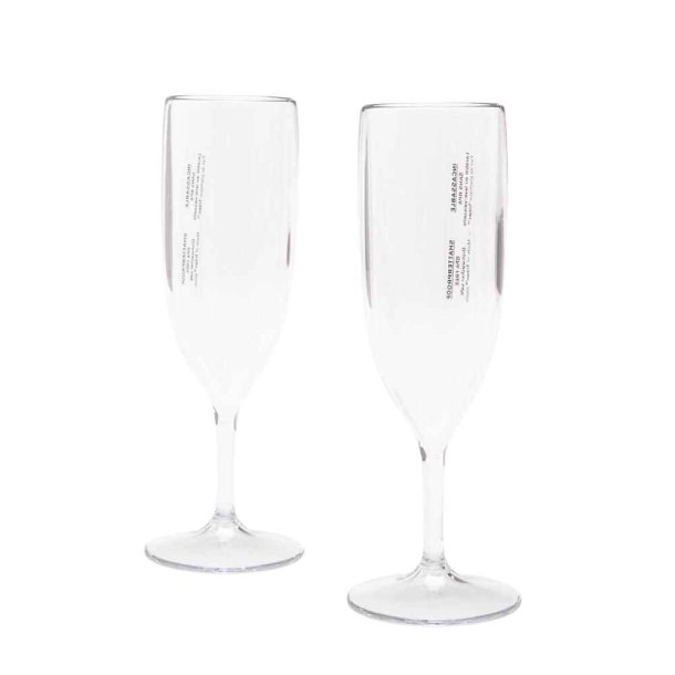 Comfortana Champagne glas - st med 2 stk