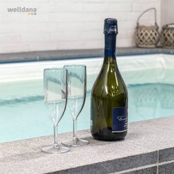 Comfortana Champagne glas - st med 2 stk