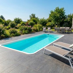 Coral Gemini Glasfiber Pool Pakke 8,2 x 3,5 x 1,5 m