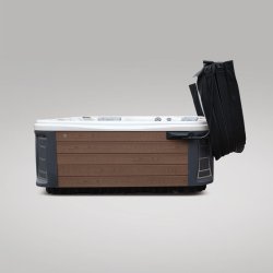 Wellis Coverl�fter til Udespa Model Easy - set forfra p� hvid baggrund (Varenr. WT00208 - 11920)