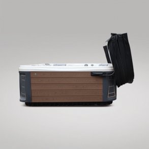 Wellis Coverl�fter til Udespa Model Easy - set forfra p� hvid baggrund (Varenr. WT00208 - 11920)