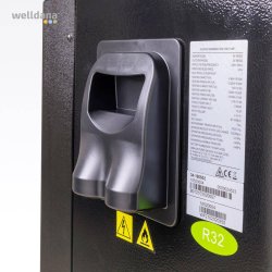 Welldana Splitvarmepumpe til Indendrs Pool Full Inverter 11,6 kW