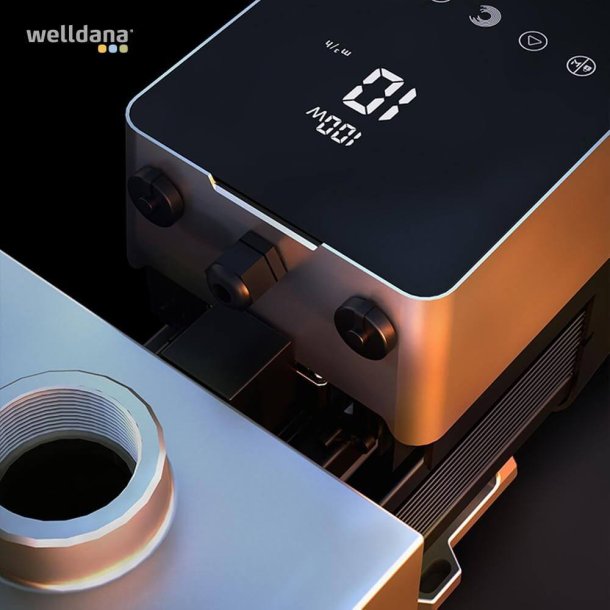 AquaGreen 3-Speed Poolpumpe 1HK med WiFi - Energieffektiv