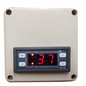 Digital Temperaturstyring -40-99  C, IP65 BOX, 230 V