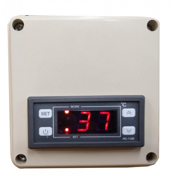 Digital Temperaturstyring -40-99  C, IP65 BOX, 230 V