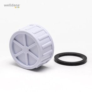 Ende prop med o-ring 650 mm til Tmmeventil