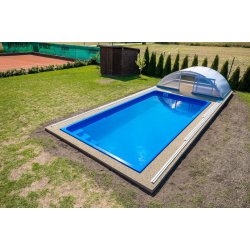 Coral Fenix Glasfiber pool Pakke 6,0 x 3,0 x 1,2 m