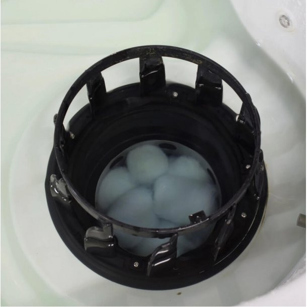 Filterholder med filterballs til Spa