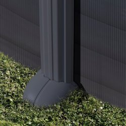 Stlvgs Pool Oval Grafit Uden sideben H 1,32 m 3 strrelser