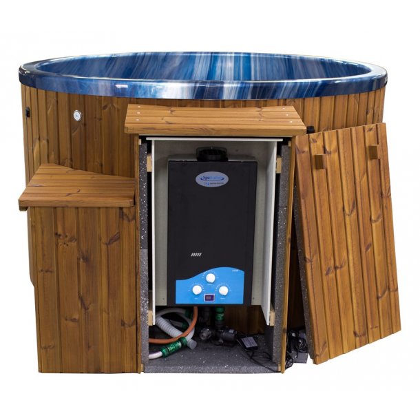 Gasvandvarmer til Vildmarksbad - Hottub 20-24 kW