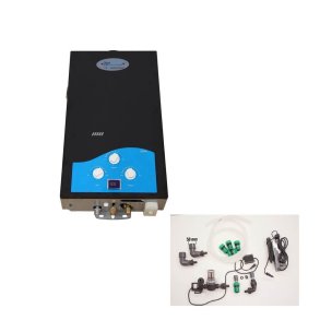 Gas Vandvarmer st til Vildmarksbad med  50 mm tilslutning