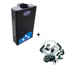 Gasovnsst med cirkulationsst til Vildmarksbad