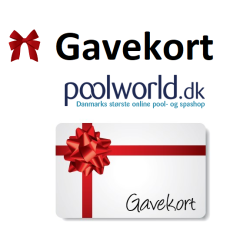 Gavekort digitalt  til PoolWorld og Grillworld - angiv selv belb
