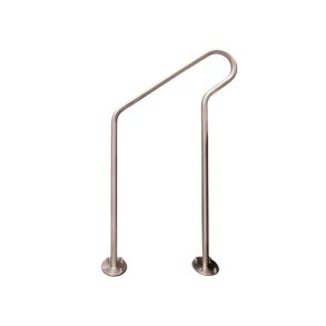 Gelnder i rustfrit stl til spabad eller pool