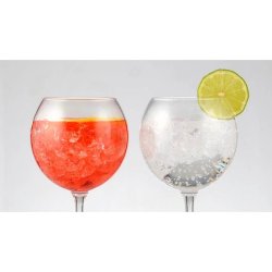 HappyGlass Gin Tonic Glas Plastik  Miss Liza 2 stk
