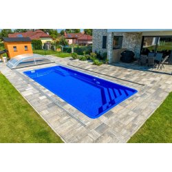 Coral Gemini Glasfiber Pool Pakke 8,2 x 3,5 x 1,5 m