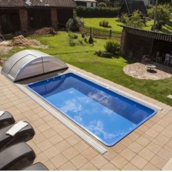 Coral Pegas S Glasfiber Pool Pakke 6,1 x 3,1 x 1,4 m