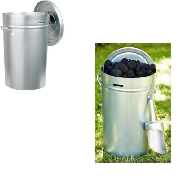 Spand til kul og briketter - Quick Glow