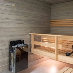 The Wall Elektrisk Saunaovn fra Harvia fra 4,5 - 9 kW