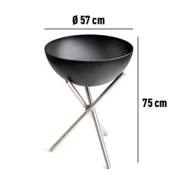 BOWL Fire bowl with tripod