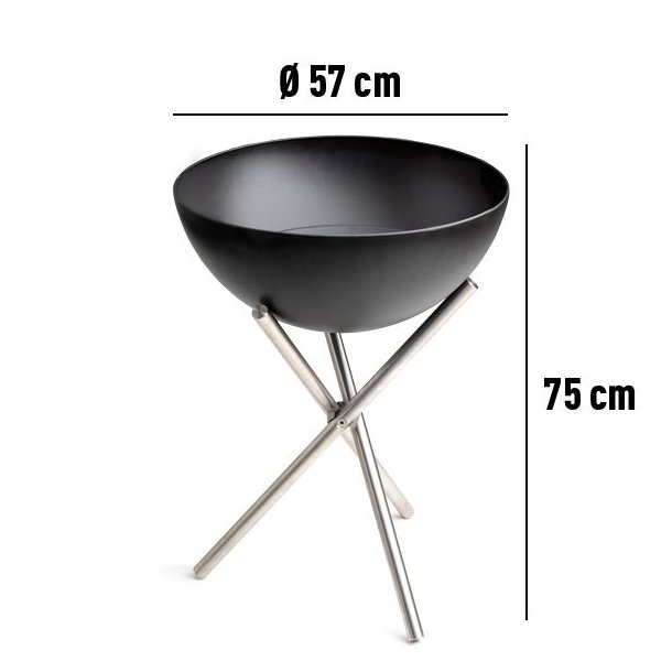 BOWL Fire bowl with tripod
