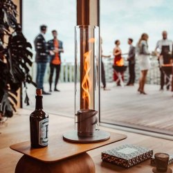 SPIN 120 Table-top fireplace Gr